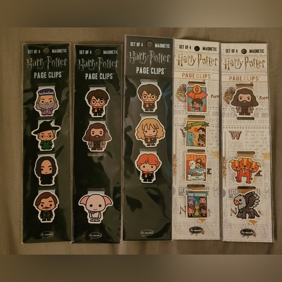 Other - Harry Potter Page Clip Lot